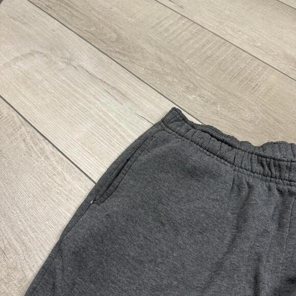 VTG Starter Track Pants Size 14/16 Youth Adult Baggy Joggers Dark Grey Y2K 28x26 - Picture 5 of 8